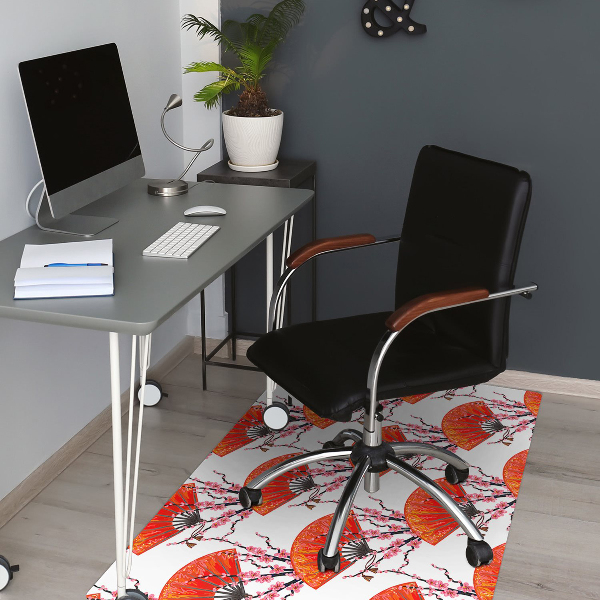 Alfombra para silla de escritorio Fanáticos japoneses