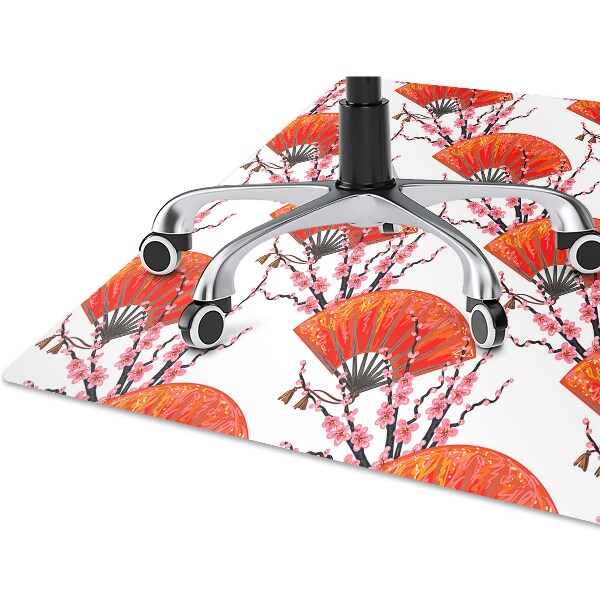 Alfombra para silla de escritorio Fanáticos japoneses