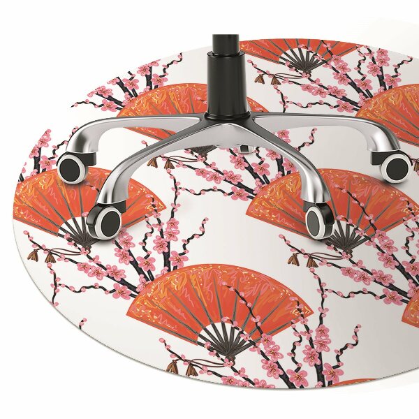 Alfombra para silla de escritorio Fanáticos japoneses