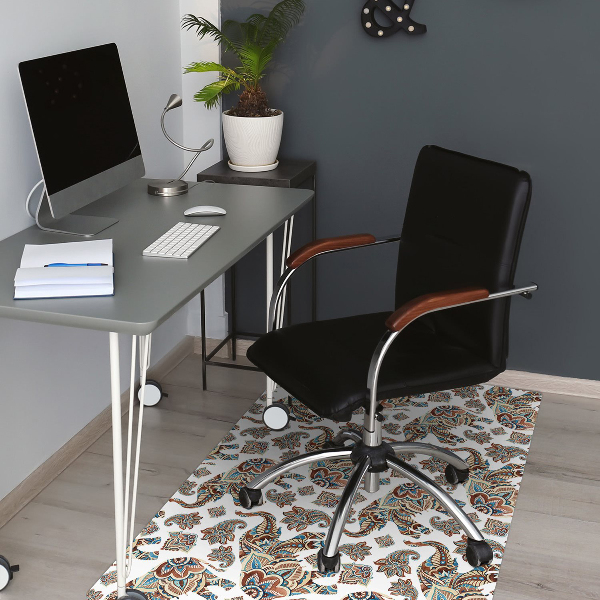 Alfombra para silla de escritorio Elefantes