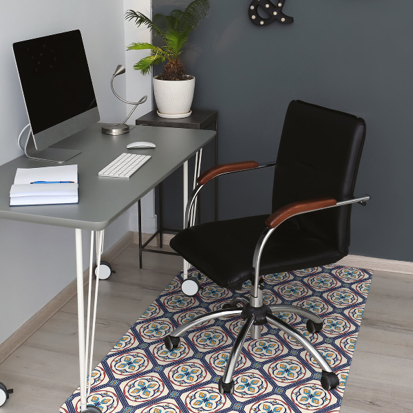 Alfombra para silla de escritorio Patrón clásico