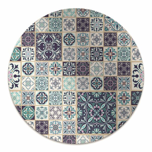 Alfombra silla ordenador Hermoso mosaico