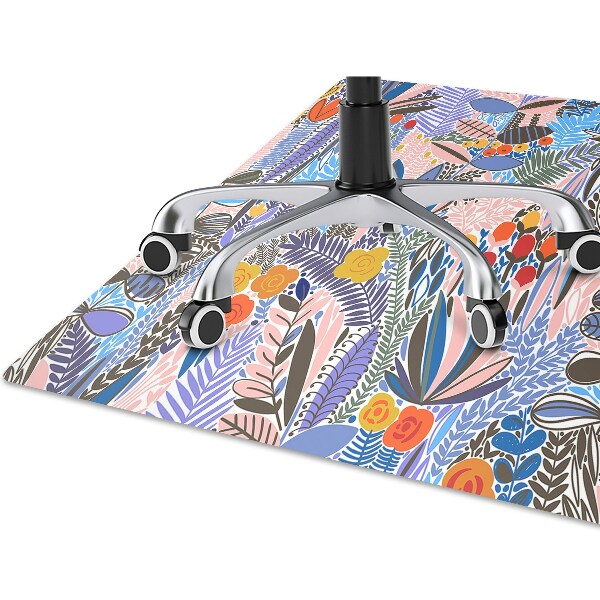 Alfombra protectora suelo para silla Imagen vintage