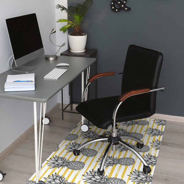 Alfombrilla para silla de escritorio Piña