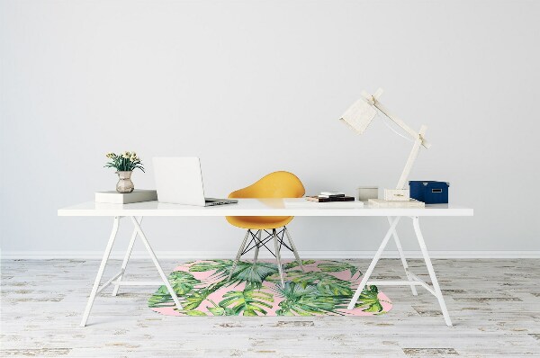 Alfombrilla para silla de escritorio Arte botánico