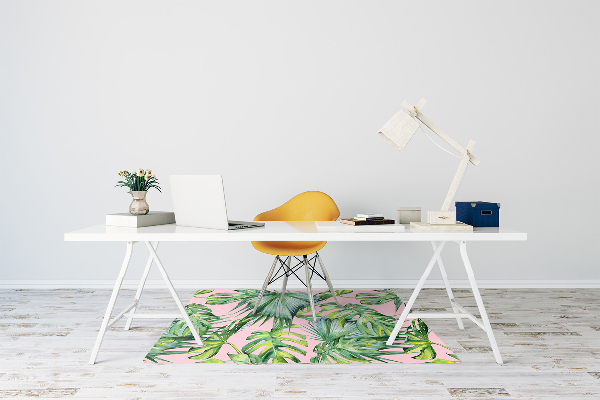 Alfombrilla para silla de escritorio Arte botánico