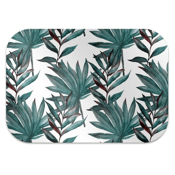 Alfombrilla para silla de escritorio Ilustración tropical