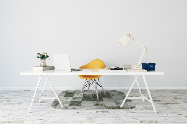 Alfombrilla para silla de escritorio Mosaico tropical