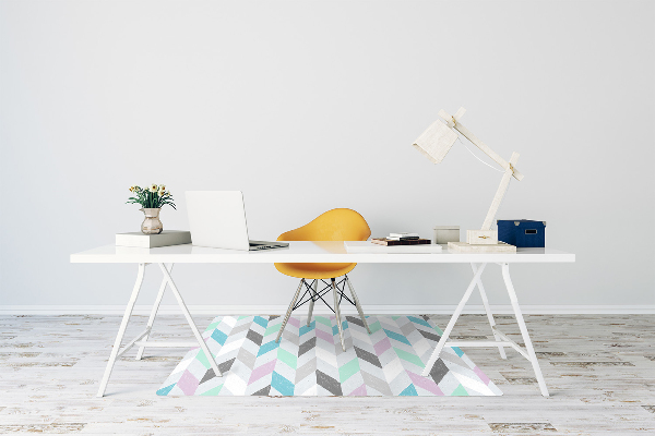 Alfombra silla ordenador Tela con espesor