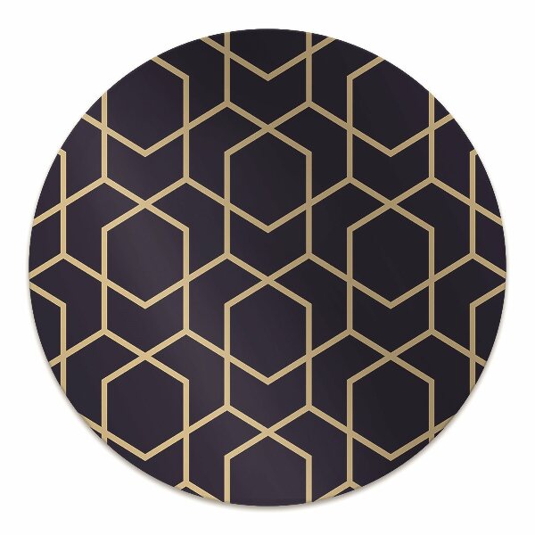 Alfombra silla ordenador Cubitos oscuros
