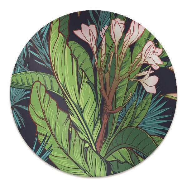 Alfombra para silla de escritorio Jungla tropical