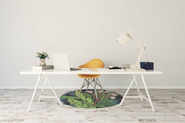 Alfombra para silla de escritorio Jungla tropical