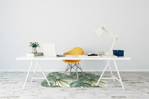Alfombra silla ordenador Plantas exóticas