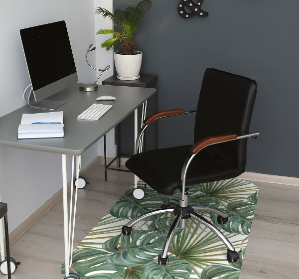 Alfombra silla ordenador Plantas exóticas