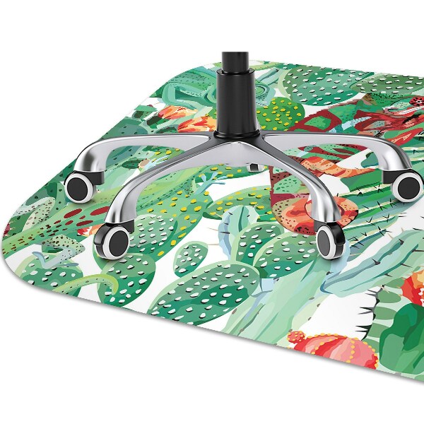Alfombra para silla de escritorio Camaleones