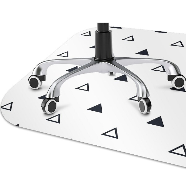 Alfombrilla para silla de escritorio Triangulos