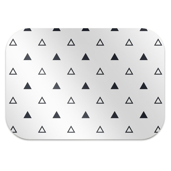 Alfombrilla para silla de escritorio Triangulos