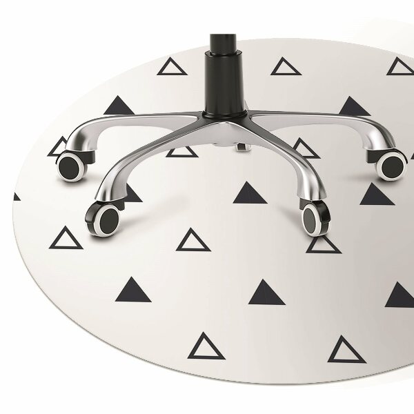 Alfombrilla para silla de escritorio Triangulos