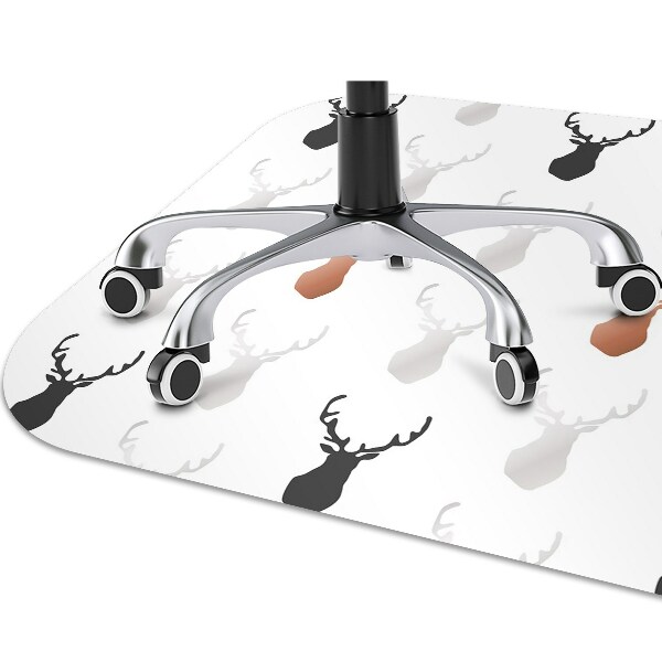 Alfombra silla escritorio Cabeza de venado
