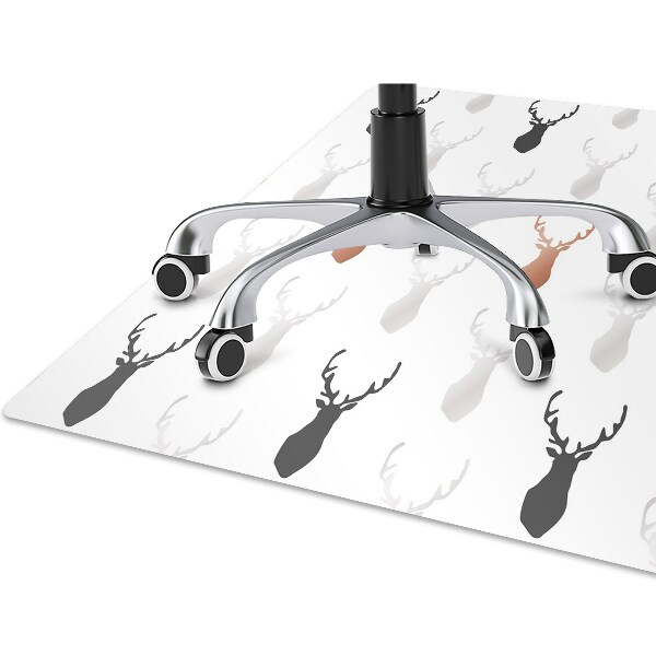 Alfombra silla escritorio Cabeza de venado