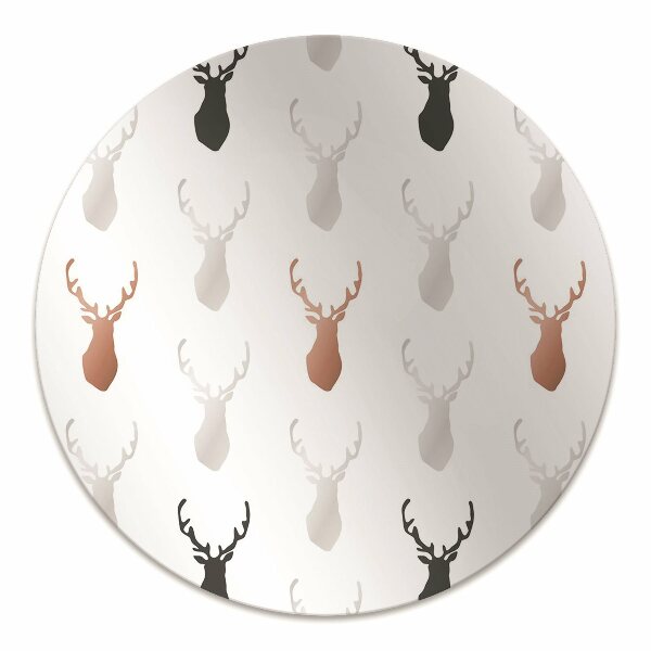 Alfombra silla escritorio Cabeza de venado