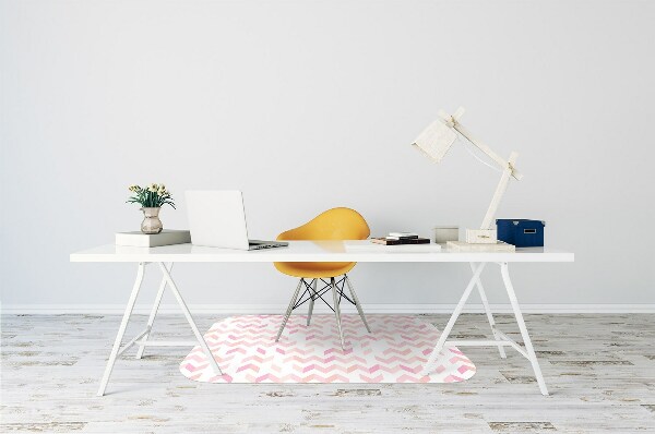 Alfombra para silla de escritorio Espiga geométrica