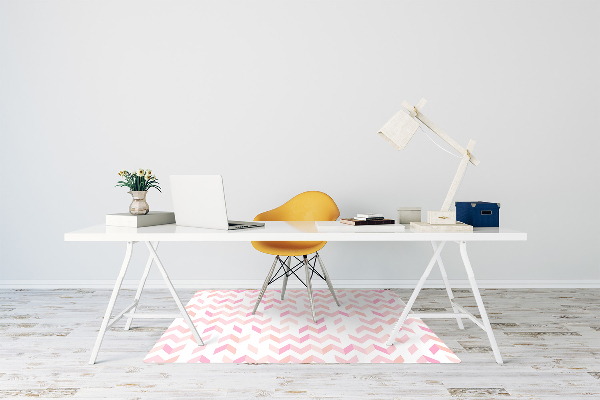 Alfombra para silla de escritorio Espiga geométrica