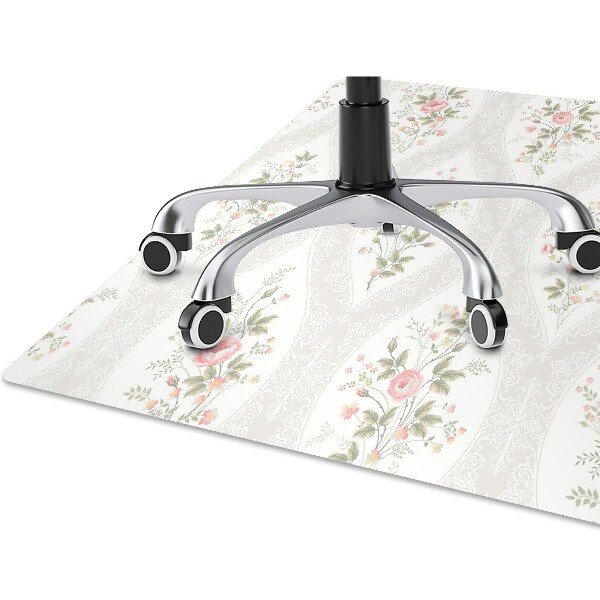 Alfombra silla ordenador Papel tapiz retro