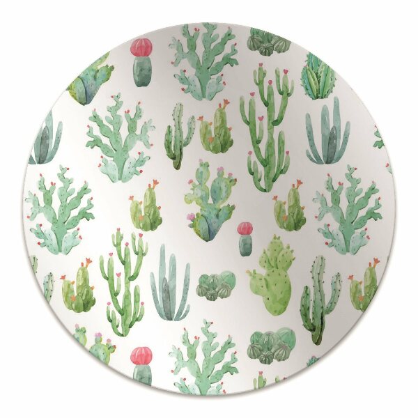 Alfombra silla ordenador Cactus pequeños