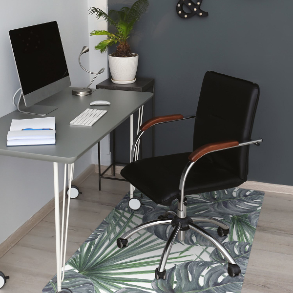 Alfombra silla ordenador Plantas exóticas