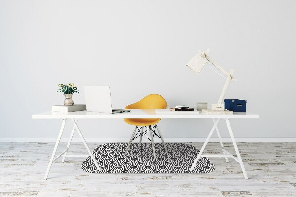 Alfombra para silla de escritorio Patrones geométricos