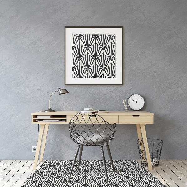 Alfombra para silla de escritorio Patrones geométricos