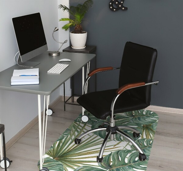 Alfombra silla ordenador Plantas exóticas
