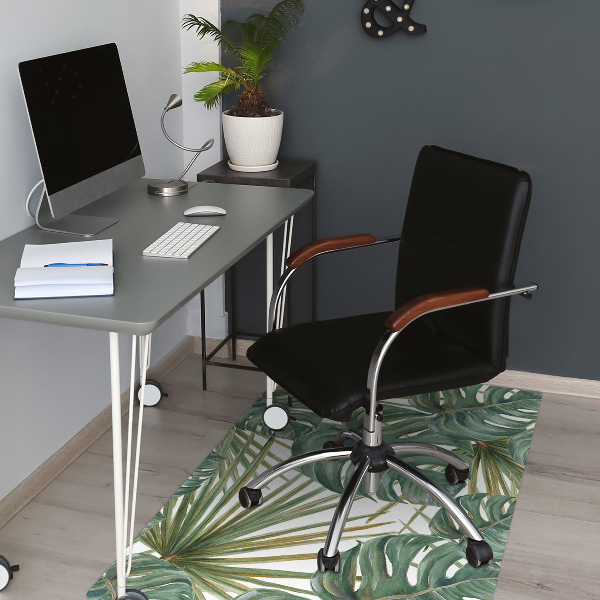 Alfombra silla ordenador Plantas exóticas