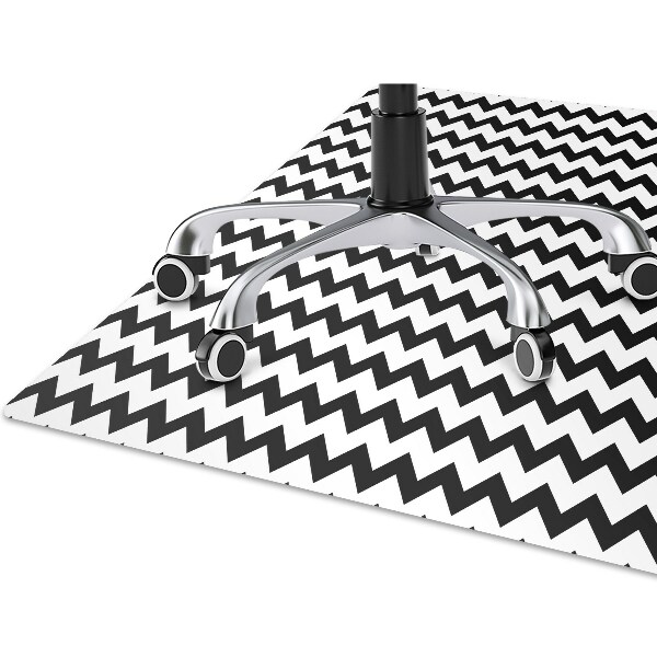 Alfombra para silla de escritorio Negro