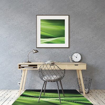 Alfombra silla ordenador Abstracción cubierta de hierba