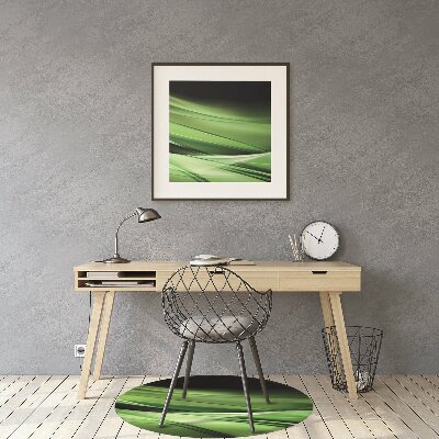 Alfombra silla ordenador Abstracción cubierta de hierba