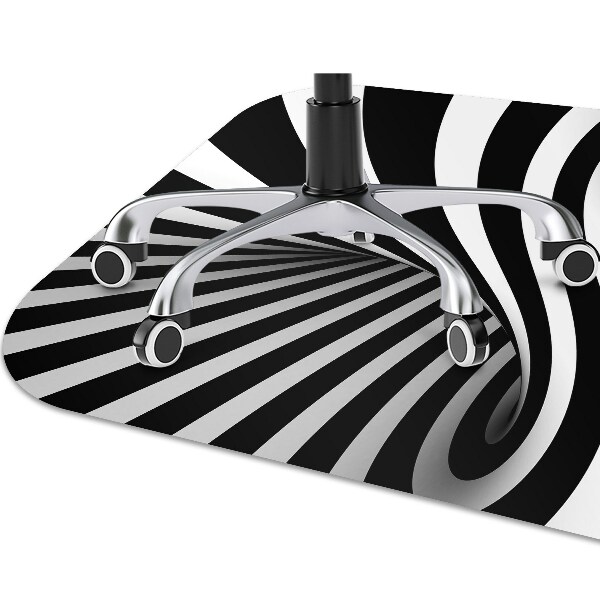 Alfombra para silla de escritorio Ilusión de abstracción