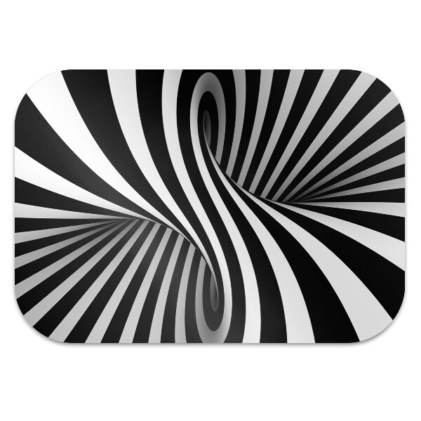 Alfombra para silla de escritorio Ilusión de abstracción