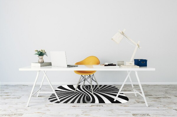 Alfombra para silla de escritorio Ilusión de abstracción