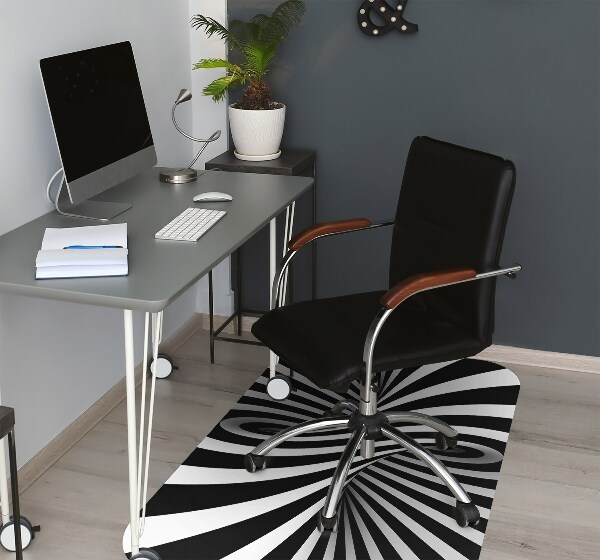 Alfombra para silla de escritorio Ilusión de abstracción
