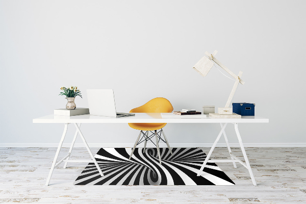 Alfombra para silla de escritorio Ilusión de abstracción