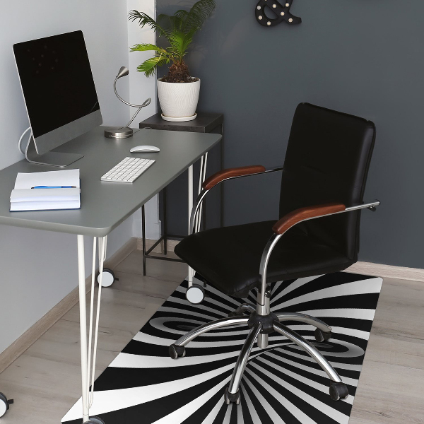 Alfombra para silla de escritorio Ilusión de abstracción