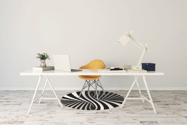 Alfombra para silla de escritorio Ilusión de abstracción