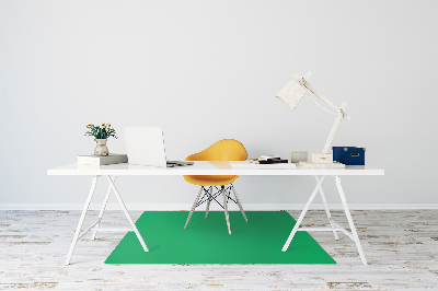 Alfombra para silla de escritorio Color verde