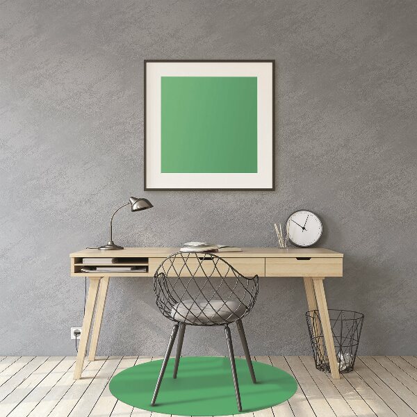 Alfombra para silla de escritorio Color verde