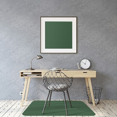 Alfombra para silla de escritorio Color verde oscuro