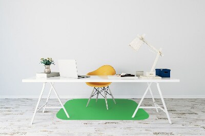 Alfombra para silla de escritorio Color verde brillante