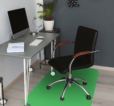 Alfombra para silla de escritorio Color verde brillante