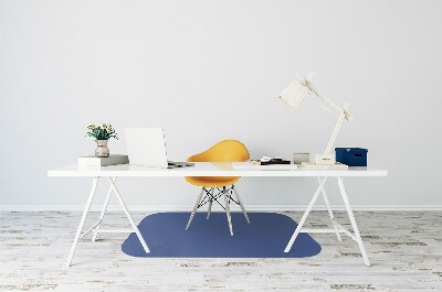 Alfombra para silla de escritorio Color azul